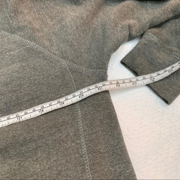 Brunette - BITNB Grey Angel Wing Cree Neck Sweatshirt Grey M - Picture 8 of 9